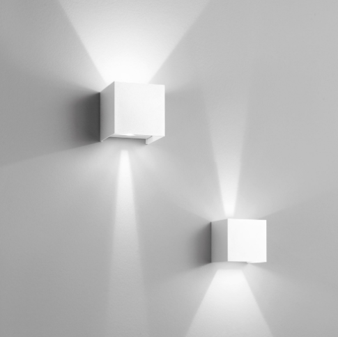 Applique LED luce regolabile in alluminio bianco , antracite grigio o corten IP54 CCT 20W 1800 lumen ALFA Applique LED luce regolabile in alluminio bianco , antracite grigio o corten IP54 CCT 20W 1800 lumen ALFA